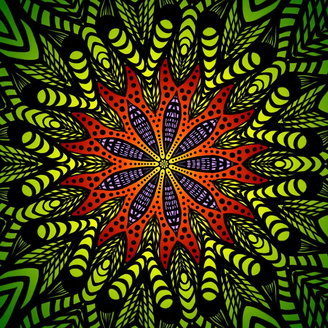 Color Pattern - Digital Art by BasicGlitch