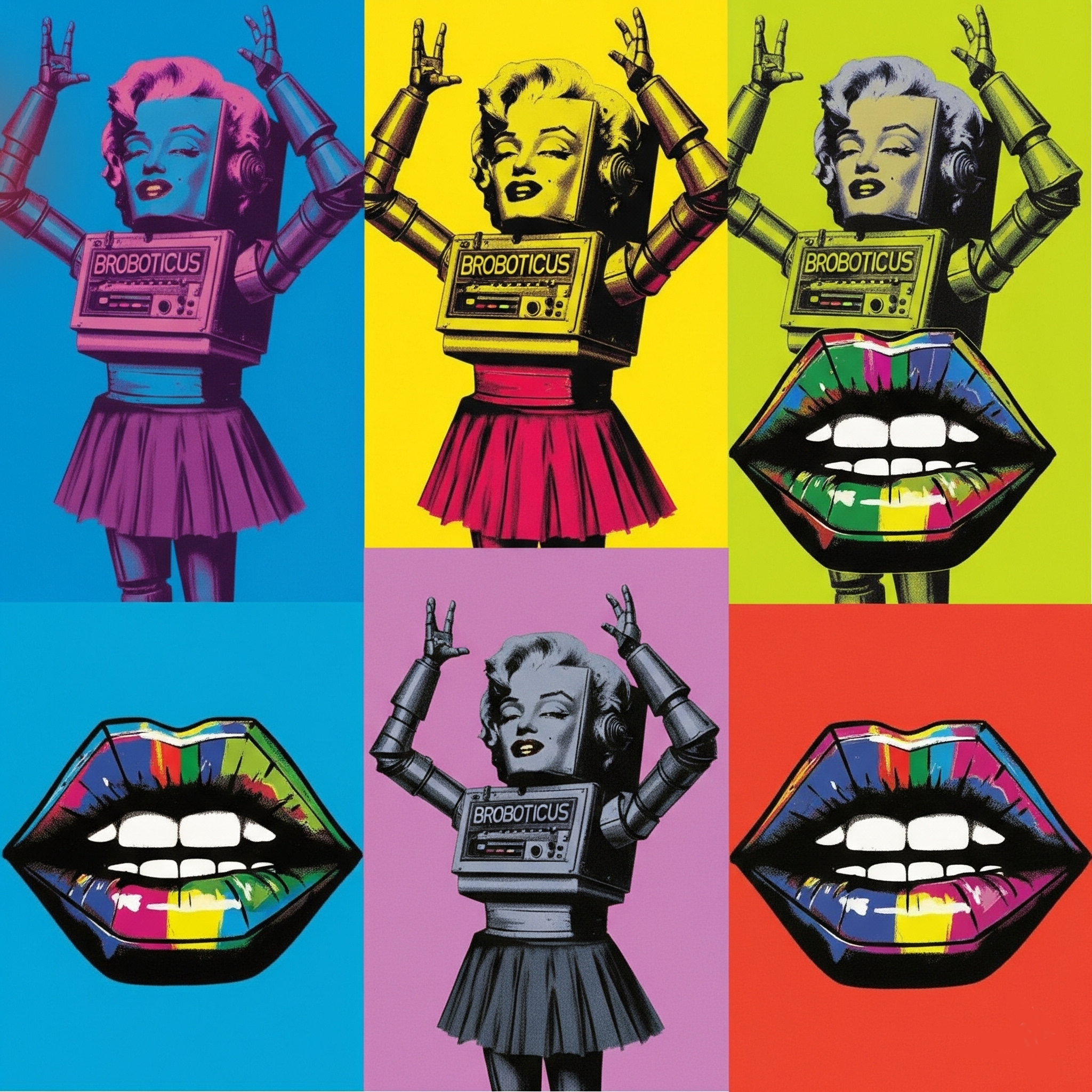 Marilyn Monbroe - Digital Art by BasicGlitch